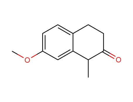 7-Methoxy-1-methyl-3,4-
dihydronaphthalen-2(1H)-one