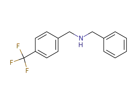 Benzenemethanamine, N-(phenylmethyl)-4-(trifluoromethyl)-