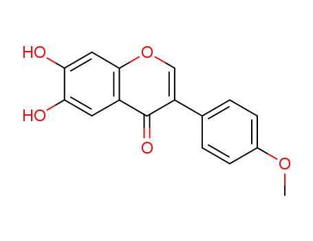 4H-1-Benzopyran-4-one,6,7-dihydroxy-3-(4-methoxyphenyl)-