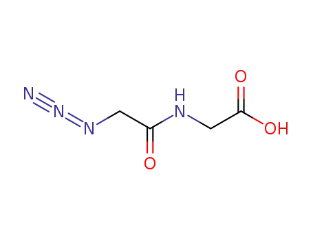 Molecular Structure of 855750-87-7 (<i>N</i>-azidoacetyl-glycine)