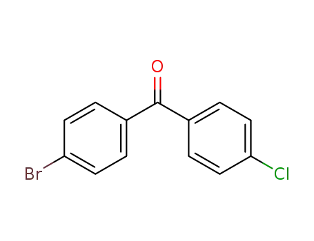 Molecular Structure of 27428-57-5 (4-BROMO-4'-CHLOROBENZOPHENONE)