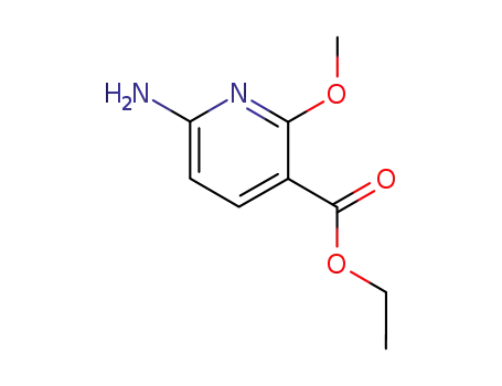 3-Pyridinecarboxylicacid,6-amino-2-methoxy-,ethylester(9CI)