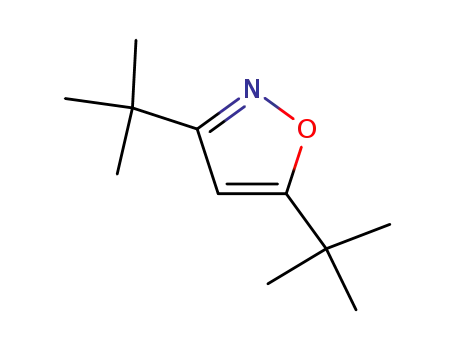 Molecular Structure of 1132-15-6 (3,5-di(tert-butyl )isoxazole)