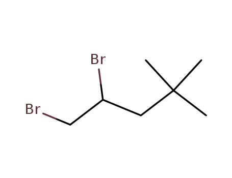 Molecular Structure of 6300-00-1 (1,2-dibromo-4,4-dimethyl-pentane)