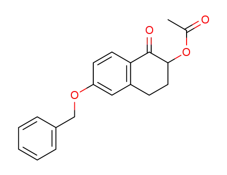 6-(benzyloxy)-1,2,3,4-tetrahydro-1-oxonaphthalen-2-yl acetate
