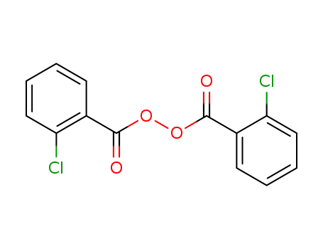 Molecular Structure of 3033-73-6 (2,2'-Dichlorodibenzoyl peroxide)