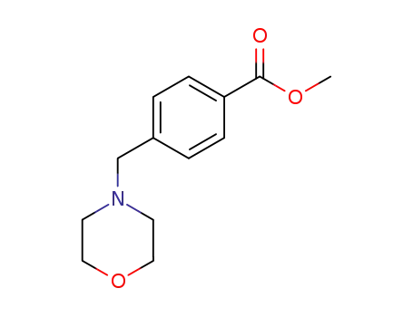 Molecular Structure of 68453-56-5 (Methyl 4-(MorpholinoMethyl)benzoate)