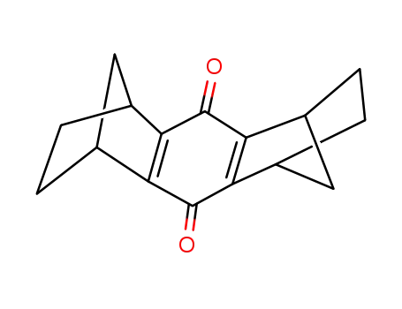 Molecular Structure of 93433-97-7 (1,2,3,4,5,6,7,8-octahydro-1,4:5,8-dimethanoanthracene-9,10-dione)