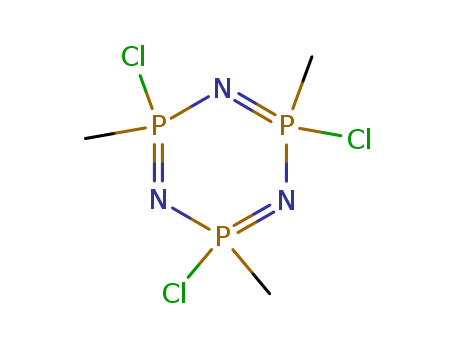 1,3,5,2,4,6-Triazatriphosphorine,2,4,6-trichloro-2,2,4,4,6,6-hexahydro-2,4,6-trimethyl- (6CI,7CI,8CI,9CI)