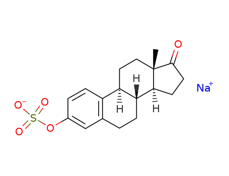 Molecular Structure of 438-67-5 (ESTRONE 3-SULFATE SODIUM SALT)