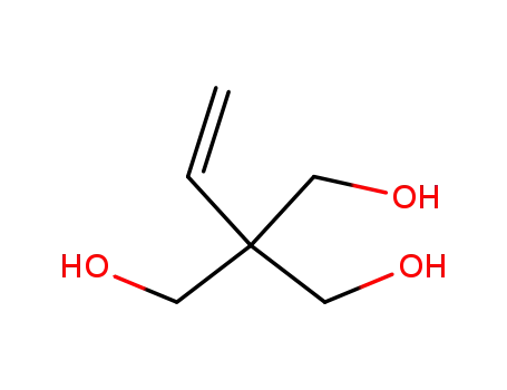 Molecular Structure of 103205-80-7 (2-hydroxymethyl-2-vinyl-propane-1,3-diol)