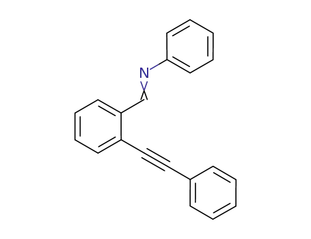 N-[2-(2-phenylethynyl)benzylidene]benzenamine