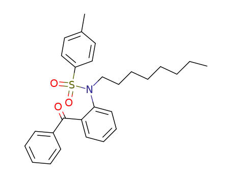 <i>N</i>-(2-benzoyl-phenyl)-4-methyl-<i>N</i>-octyl-benzenesulfonamide