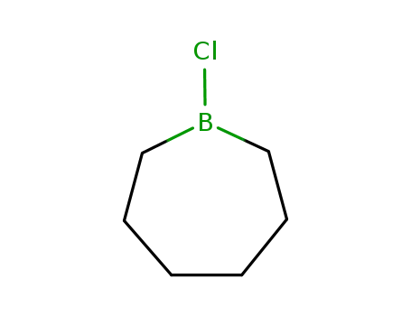 Molecular Structure of 60579-52-4 (Borepane, 1-chloro-)
