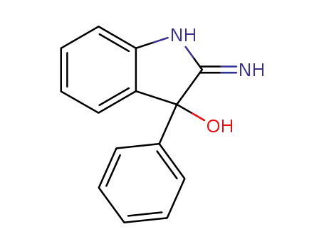 Molecular Structure of 54722-52-0 (3-hydroxy-3-phenyl-indolin-2-one-imine)