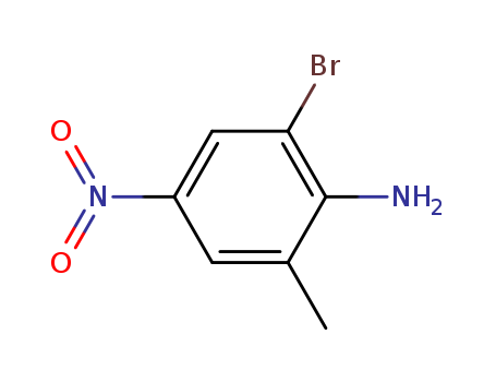 Benzenamine, 2-bromo-6-methyl-4-nitro-