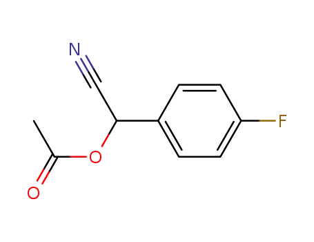 acetoxy(4-fluorophenyl)acetonitrile