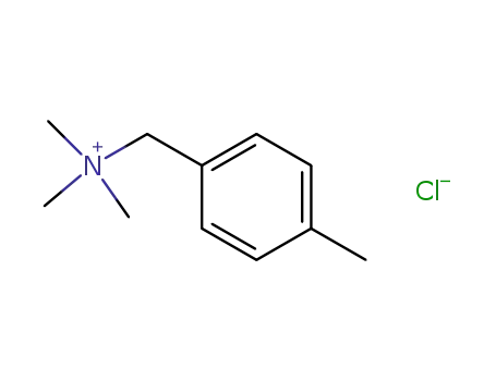 Molecular Structure of 4519-36-2 (Trimethyl(p-methylbenzyl)ammonium chloride)