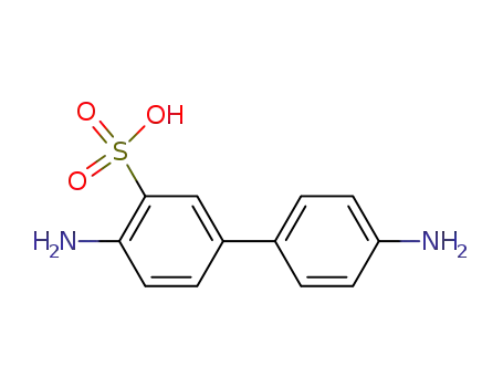 Molecular Structure of 2051-89-0 (BENZIDINE-3-SULFURIC ACID			)