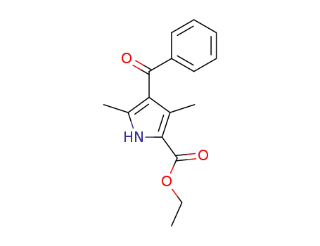 4-benzoyl-3,5-dimethyl-1H-pyrrole-2-carboxylic acid ethyl ester