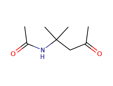 N-(1,1-Dimethyl-3-oxobutyl)acetamide