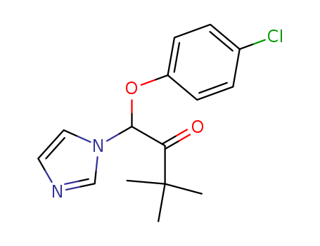 2-Butanone,1-(4-chlorophenoxy)-1-(1H-imidazol-1-yl)-3,3-dimethyl-