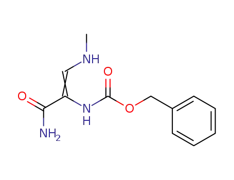 ((E)-1-Carbamoyl-2-methylamino-vinyl)-carbamic acid benzyl ester