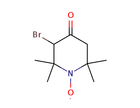 3-bromo-2,2,6,6-tetramethyl-1-oxyl-piperidine-4-one