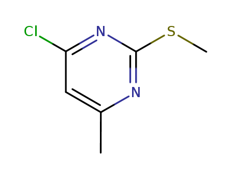 4-Chloro-6-methyl-2-methylsulfanyl-pyrimidine cas no. 17119-73-2 97%