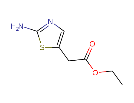Ethyl 2-(2-aminothiazol-5-yl)acetate cas  62557-32-8