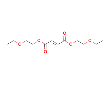 Molecular Structure of 45217-53-6 (bis(2-ethoxyethyl) fumarate)