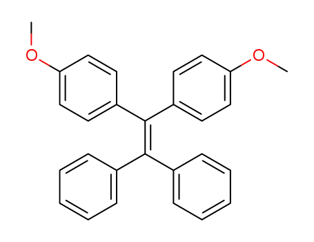 Benzene, 1,1'-(diphenylethenylidene)bis[4-methoxy-