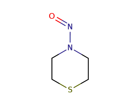 Molecular Structure of 26541-51-5 (N-NITROSOTHIOMORPHOLINE)