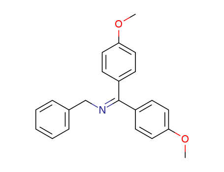 Benzenemethanamine,N-[bis(4-methoxyphenyl)methylene]- cas  524-96-9