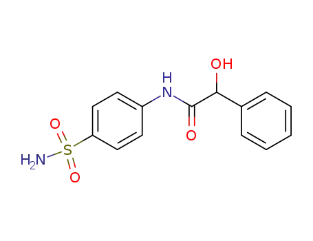 Molecular Structure of 4361-52-8 (<i>N</i>-mandeloyl-sulfanilic acid amide)