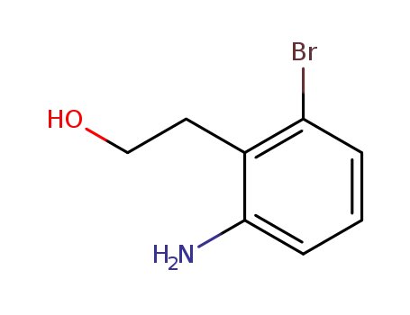 Molecular Structure of 109277-82-9 (2-(2-amino-6-bromophenyl)ethan-1-ol)