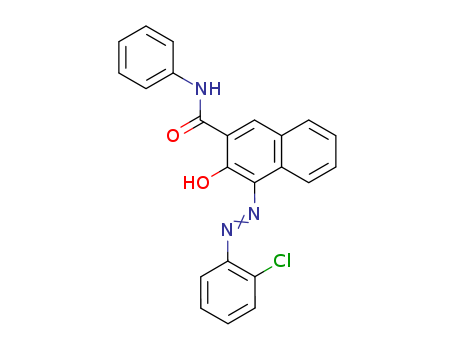 Pigment Red 21;4-[(2-Chlorophenyl)azo]-3-hydroxy-N-phenyl-2-naphthalenecarboxamide 6410-26-0