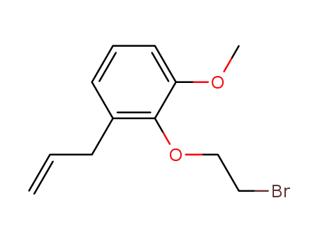 1-allyl-2-(2-bromo-ethoxy)-3-methoxy-benzene