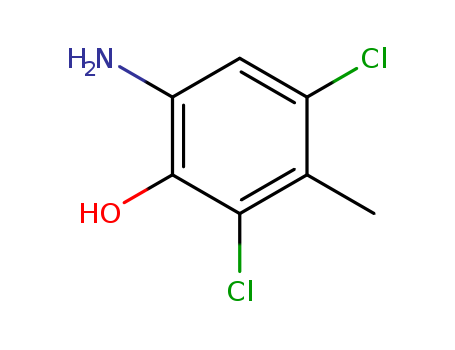 6-Amino-2,4-dichloro-3-methylphenol cas  40677-44-9