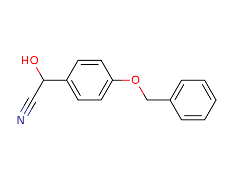 (R)-4-Phenylmethoxy-Mandelonitrile