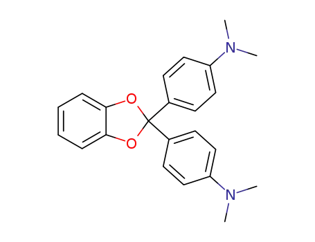 4,4'-bis(dimethylamino)benzophenone 1,2-phenylene acetal