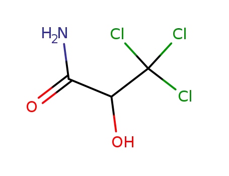 Molecular Structure of 74592-79-3 (3,3,3-trichloro-2-hydroxy-propionamide)
