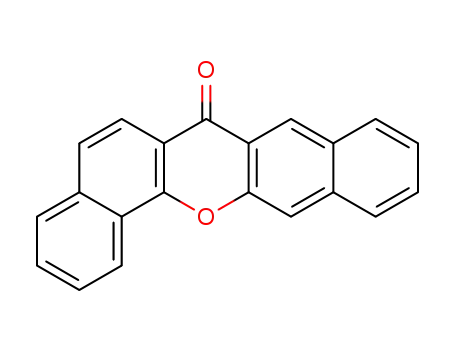 Molecular Structure of 39533-91-0 (2,3,5,6-Dibenzo-xanthon)