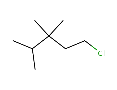 Molecular Structure of 90224-29-6 (Pentane, 1-chloro-3,3,4-trimethyl-)