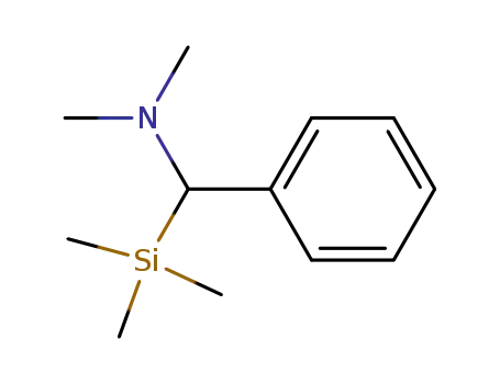 Benzenemethanamine, N,N-dimethyl-a-(trimethylsilyl)-