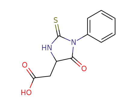 Molecular Structure of 5624-13-5 (PHENYLTHIOHYDANTOIN-ASPARTIC ACID)