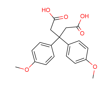 Pentanedioic acid, 3,3-bis(4-methoxyphenyl)-