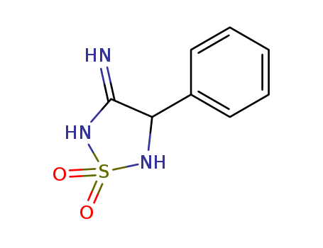 1,2,5-Thiadiazol-3-amine, 4,5-dihydro-4-phenyl-, 1,1-dioxide