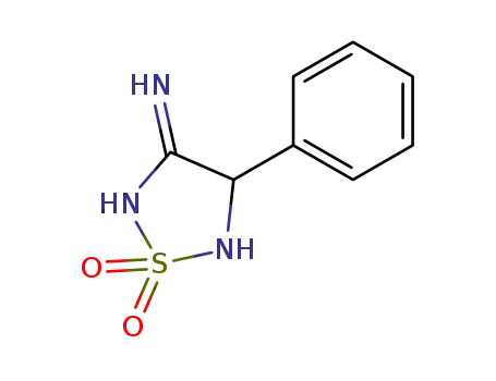 1,2,5-Thiadiazol-3-amine, 4,5-dihydro-4-phenyl-, 1,1-dioxide