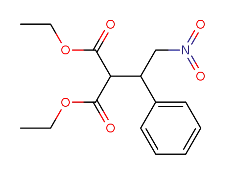 Molecular Structure of 71639-13-9 (diethyl 2-(3-nitrophenylethyl)malonate)